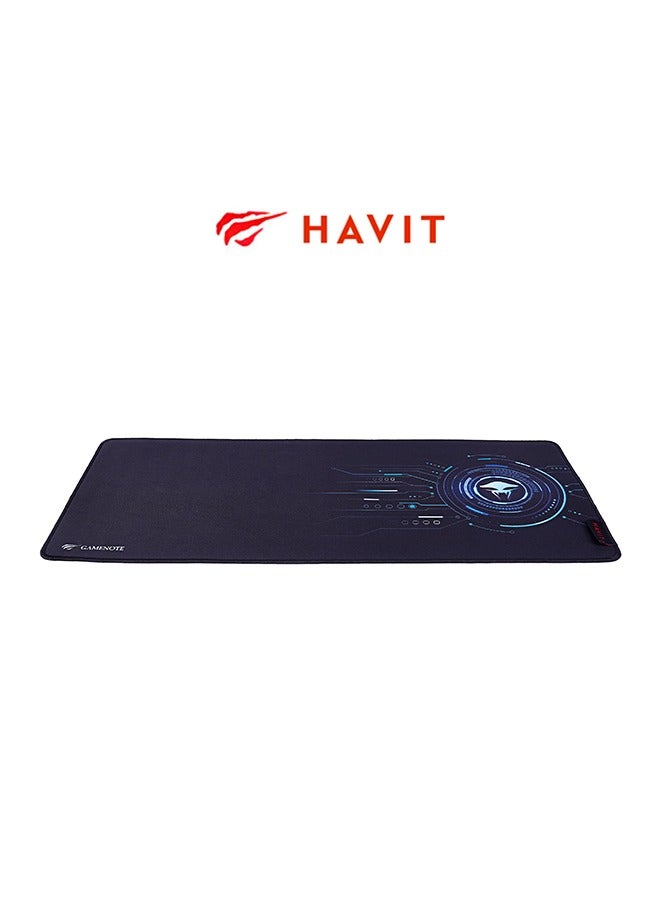 havit Gaming Mouse Pad With Edging, Large Computer Desk Pad Black, 700*300mm Waterproof Pad, Foldable, Suitable For Gaming, Office, Typing - Image 3