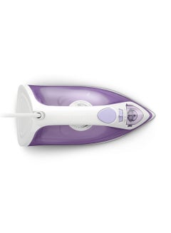 فيليبس 1000 Series Steam Iron With Non-Stick Soleplate And Variable Steam Setting To Remove Wrinkles Efficiently,Continuous Steam Up To 20G/Min 90G Of Steam Boost,Slim Tip Soleplate 1.1 kg 1800 W DST1020/36 Purple  - Image 2
