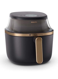 فيليبس قلاية هوائية AirFryer XL - نافذة شفافة، 16 طريقة للطهو، شاشة لمس، تقنية Rapid Air Plus، 6.2 L 1700 W NA332/09  - Image 3