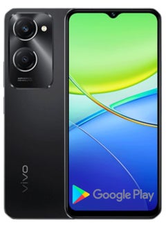 Vivo Y37 Mobile 256GB 8GB RAM Black Exposure compensation, ISO control|resolution of 720 x 1612 pixels and a 90Hz refresh rate, 6.56-inch IPS LCD display Mediatek Dimensity 6300 |Android 14 , OriginOS 4 5000mAh battery with Google play Chinese version