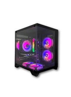 MI Excite Gaming PC PRO Core i5 14400F CPU RTX 4070 Super GPU DDR5 H610 WIF MB DDR5 16GB RAM 1000GB SSD M.2 120 AC CPU Cooler 700w PSU  Black Black RTX 4070 S - pnsku/N70137347V/45/_/1739513170/18d272d3-67f3-4651-a819-190966ff3cd9