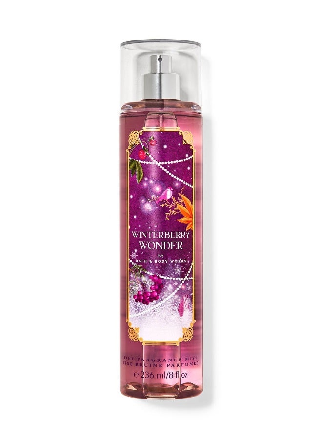 Bath & Body Works - Winterberry Wonder Fine Fragrance Mist 236ml - Image 1