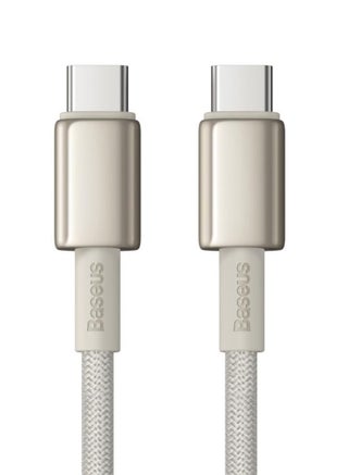 Tungsten Gold Fast Charging Data Cable Type-C to Type-C 100W 2M Titanium Galaxy Gold - pnsku/N70137477V/45/_/1735220764/7d7c5990-3cfb-4149-b42c-2ffcc57cee3b