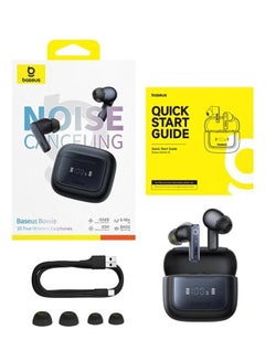 Baseus Baseus Bluetooth Headset - BOWIE 35 - Water and Noise Resistant Cosmic Black  - Image 5