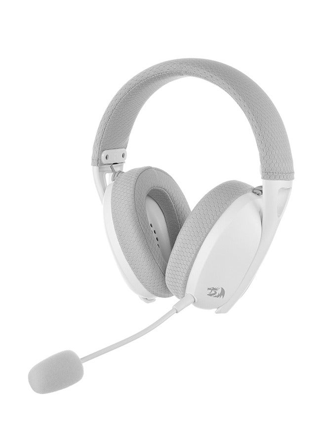 REDRAGON Bluetooth Wireless Gaming Headset Grey - Image 1