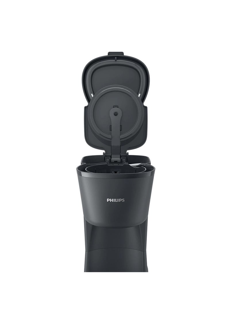 Philips 1000 Series Drip Coffee Maker With Up To 10 Cups Of Coffee,Keep Warm Mode For Long-Lasting Hot Coffee,Auto Shut-Off For Safety,Drip Stop To Pour 1.2 L 1000 W HD7430/90 Black  - Image 3