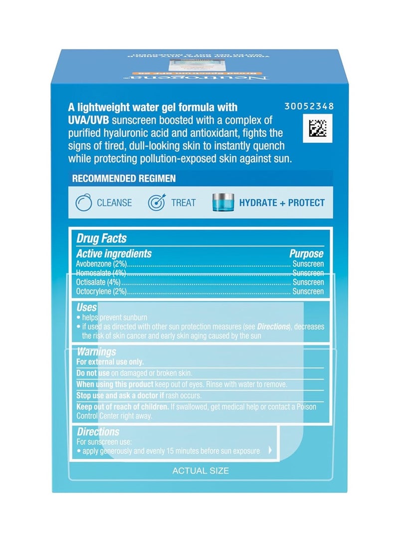 نيوتروجينا Hydro Boost Face Moisturizer With SPF 25, Hydrating Facial Sunscreen, Oil-Free and Non-Comedogenic Water Gel Face Lotion 1.7 ozounce - Image 5