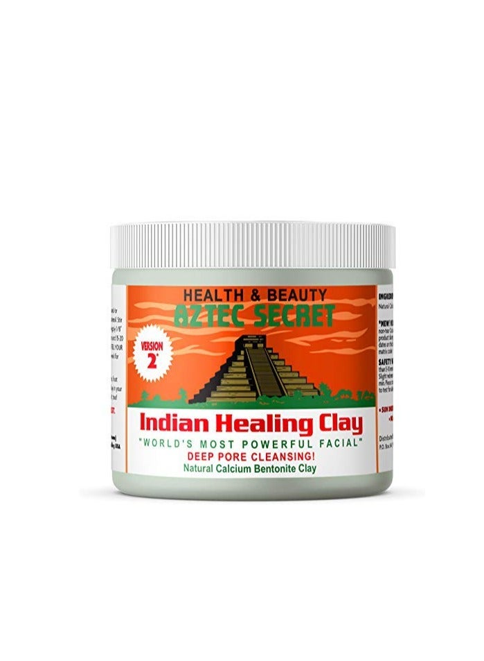 AZTEC SECRET Clay Premium Mask Set by Etana Beauty – All-In-One Kit Includes 1lb Indian Healing Clay, 16oz Bragg's Apple Cider Vinegar, Natural Bamboo Bowl, Stir, Scoop, Brush & Tote All-In-One KitFluid Ounce - Image 4