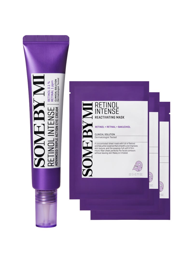 سام باي مي Retinol Eye Cream 30Ml And Retinol Mask 22G X 3 30ml+66gml  - Image 1