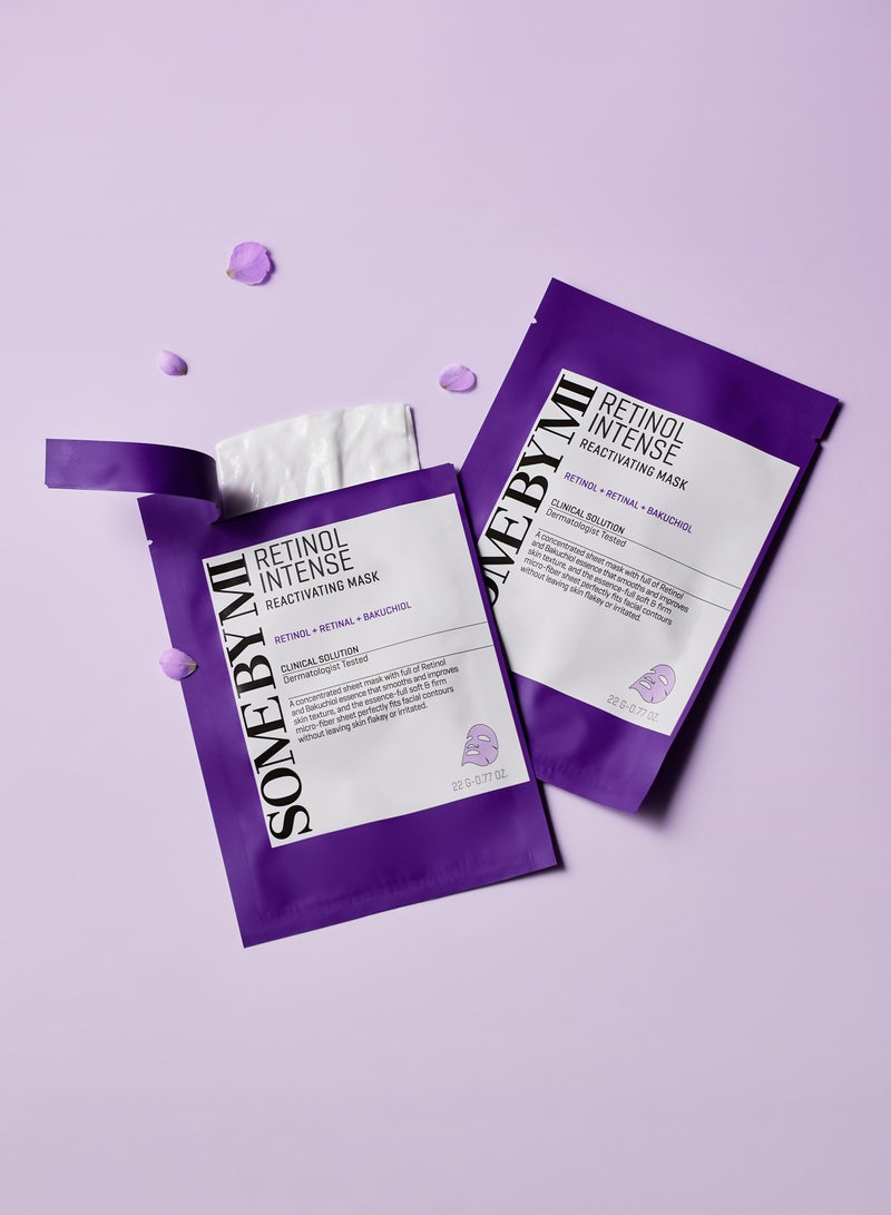 Some by Mi - Retinol Intense Reactivating Mask 22G - 5Pcs 22grams - Image 1