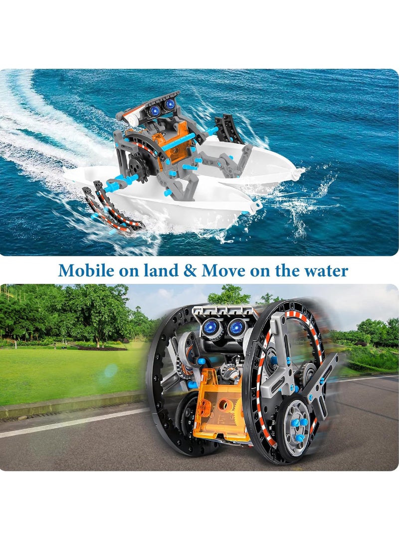Rock Pow 13-in-1 STEM Projects Solar Robot Toy for Kids Ages 8 9 10 11 12 Years Old, Building Science Educational Toys Birthday Gift for Kids Boys Girls  - Image 3