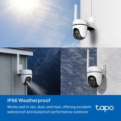 TP-LINK Tapo C501GW Outdoor Pan/Tilt 4G LTE Camera with 360° Rotation, 1080P Full HD, Starlight Color Night Vision, AI Detection, Sound and Light Alarm, and IP66 Weatherproofing for Remote Surveillance Anywhere  - Image 3