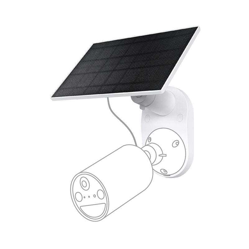 TP-LINK - Tapo A201 Solar Panel for Tapo Battery Cameras with Non-Stop Power Supply, High-Efficiency Solar Cells, Flexible Installation, IP65 Weatherproofing, and Angle-Adjustable Mounting Bracket for Continuous Surveillance - Image 1