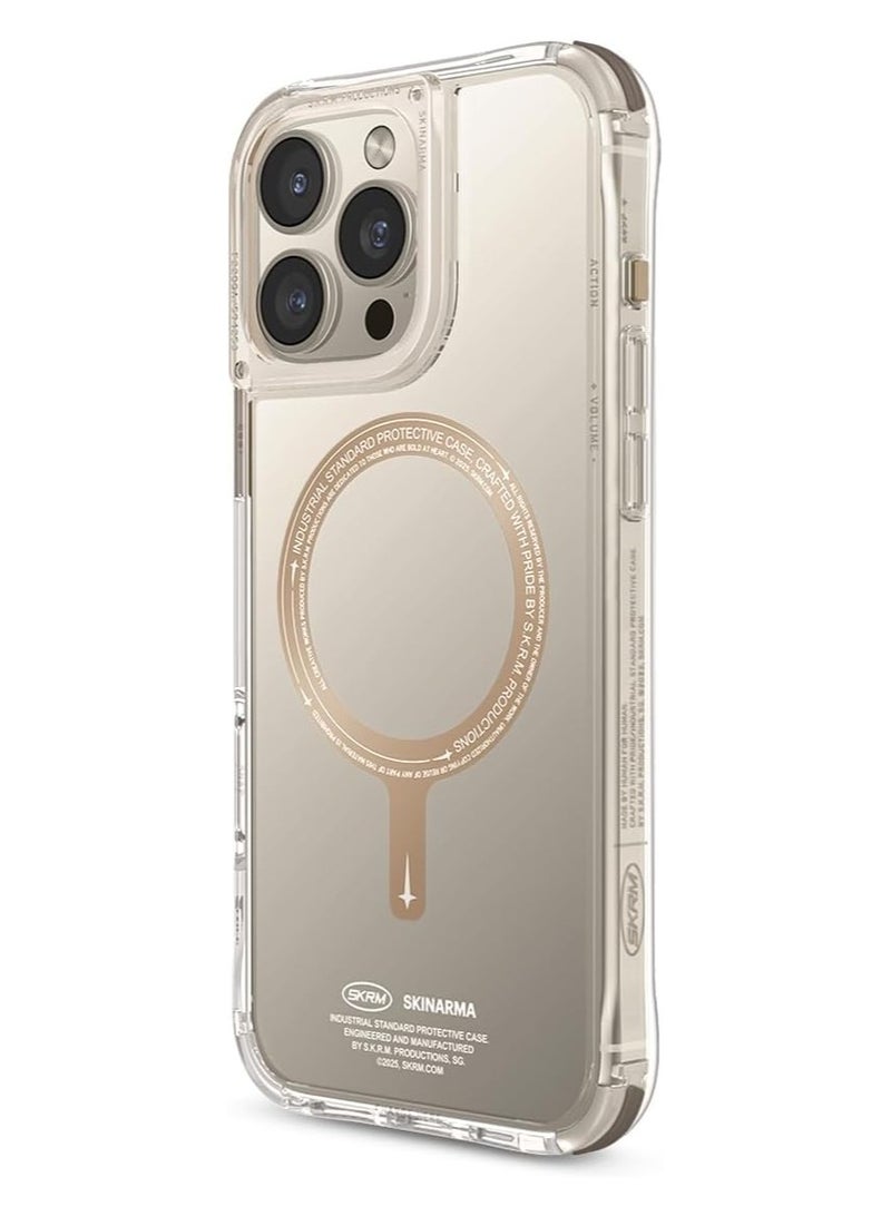 Skinarma SKRM Skinarma SAIDO PRIME Mag-Charge iPhone 16 Pro Gold  - Image 3