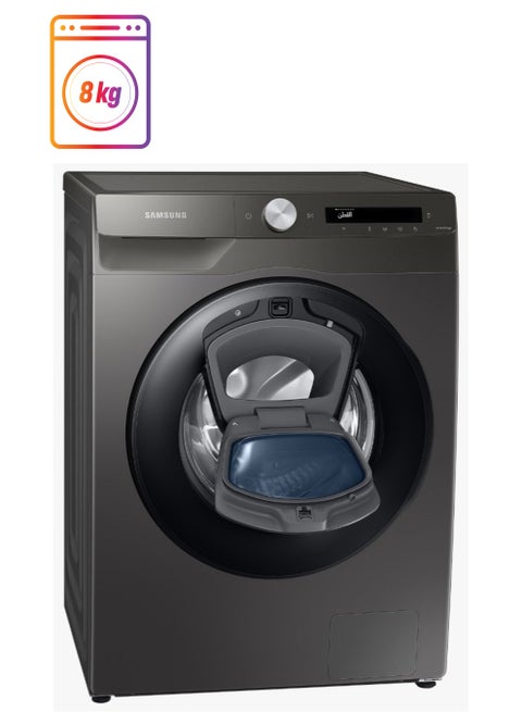 8 kg Front Load Washing Machine WW80T554DAN1 Black