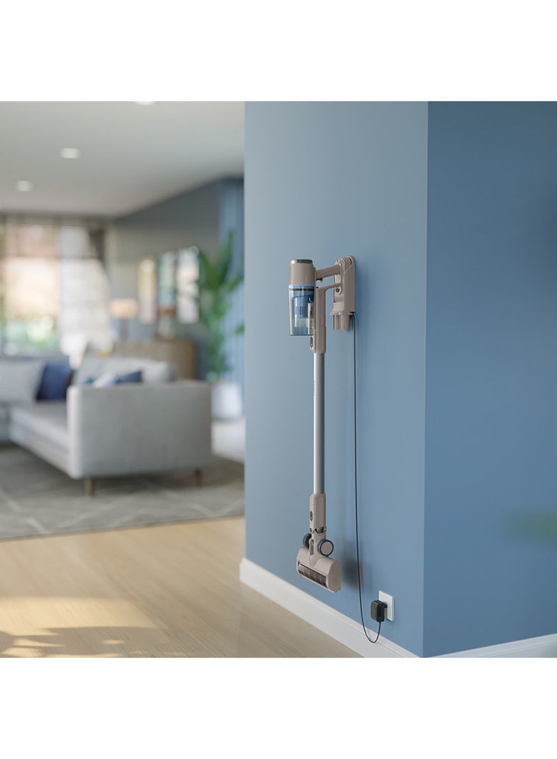 Philips 2000 Series Cordless Stick Vacuum With Powercyclone Technology For High Dust Pick-Up,3-Stage Filtration System,Detachable 21.6 Volt Battery.Led Nozzle To Illuminates Tiny Dust Particles,Converts Into A Handheld Vacuum For Easy Manoeuverability 21.6 W XC2011/61 Blue  - Image 4