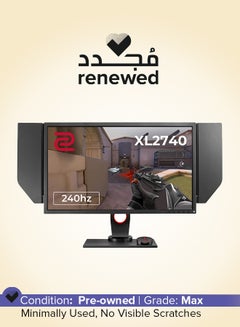 BenQ Renewed - 27-Inch Gaming Monitor Black  - Image 1