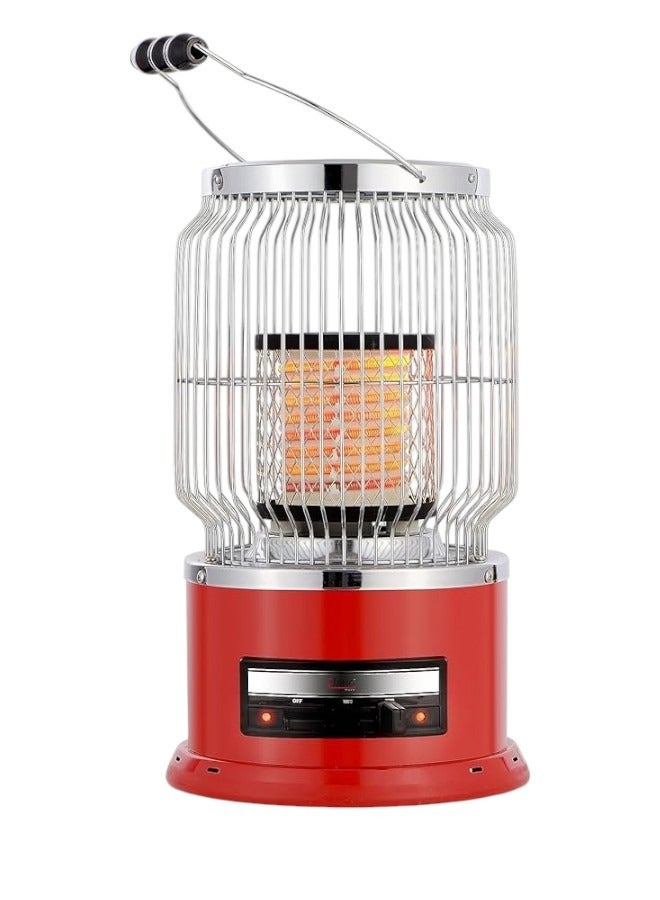 جانو سخان كهربائي للغرف، تسخين سريع، ضمان لمدة 2 سنة، ترموستات قابل للتعديل، مدمج وآمن - Image 1