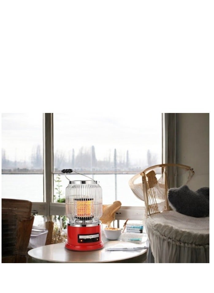 جانو سخان كهربائي للغرف، تسخين سريع، ضمان لمدة 2 سنة، ترموستات قابل للتعديل، مدمج وآمن - Image 3