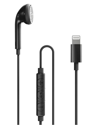 Mono Lightning Earbud - Crisp Sound, Clear Calls for iPhone - Black - pnsku/N70137741V/45/_/1735285734/23dbce27-ad6a-4317-86b7-f0801836bb38