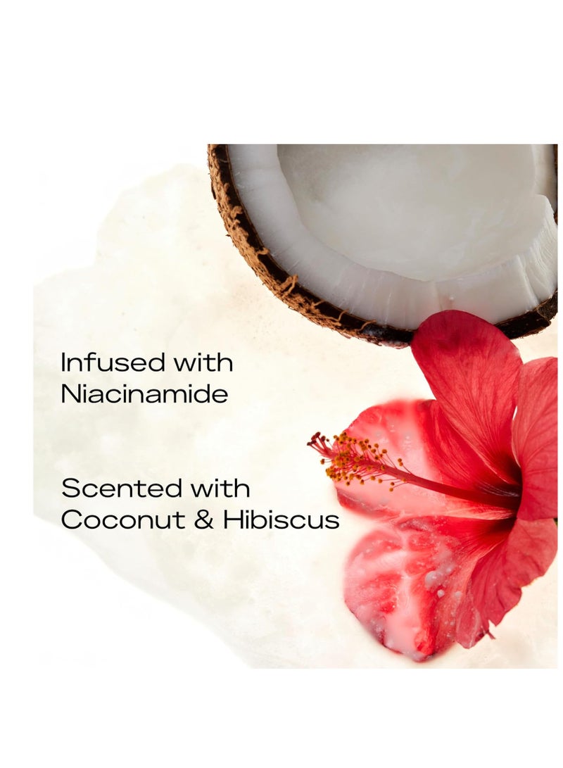 SheaMoisture Illuminating Body Butter with Coconut & Hibiscus, Niacinamide and Pro-Ceramides, Renewing Skin’s Natural Glow, 48H Moisturizing 11.5 oz 326 ggrams - Image 4