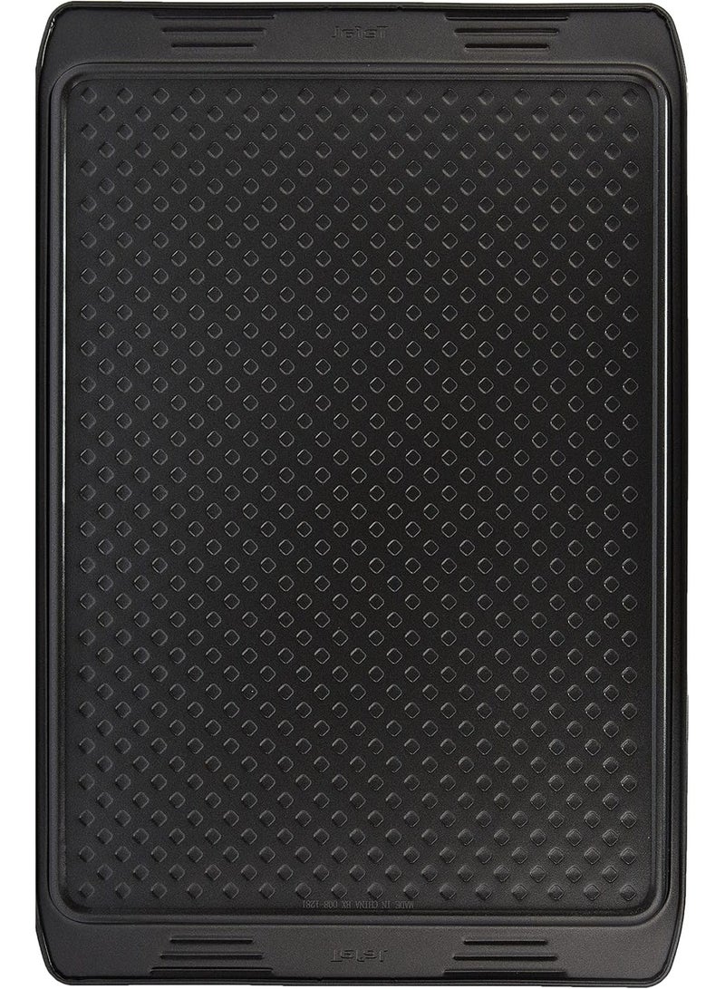 Tefal Easy Grip Baking Tray Dark Grey 29.5 x 41cm - Image 1