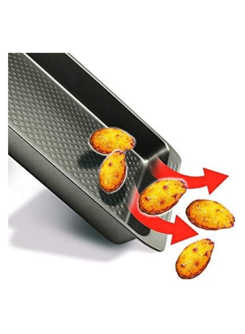 Tefal Easy Grip Baking Tray Dark Grey 29.5 x 41cm - Image 3