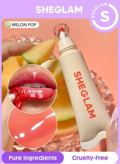 شيجلام Crystal Glaze Moisturizing Lip care Melon Pop  - Image 1