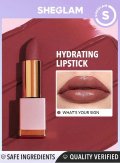 شيجلام Creme Allure Lipstick - What's Your Sign  - Image 1