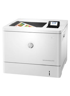 Color LaserJet Enterprise M554dn Printer | High-Speed Printing | Professional-Quality Output | Advanced Security | Eco-Friendly Design White