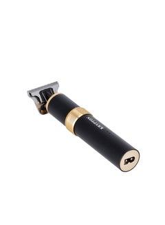 KRYPTON 3-In-1 Rechargeable Grooming Kit, KNTR5426 T-Blade, Nose Trimmer And Carver Blade 1200mAh Lithium Battery, Aluminum Housing, 6300RPM, Charging Light Indicator, USB Black  - Image 4