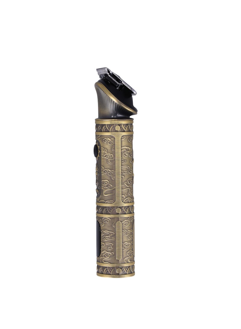 KRYPTON - 10-IN-1 Grooming Set- KNTR5292 With 5 Interchangeable Heads and Comb Attachments, Quick Charge Function Works for 3-15 Minutes, Works 160-180 Minutes Continuously on Full Charge - Metallic Gold Metallic gold - Image 1