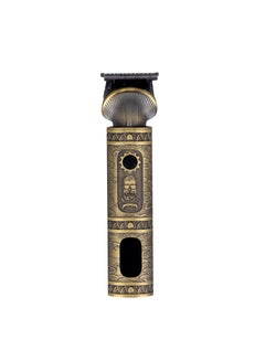 10-IN-1 Grooming Set- KNTR5292 With 5 Interchangeable Heads and Comb Attachments, Quick Charge Function Works for 3-15 Minutes, Works 160-180 Minutes Continuously on Full Charge - Metallic Gold Metallic gold