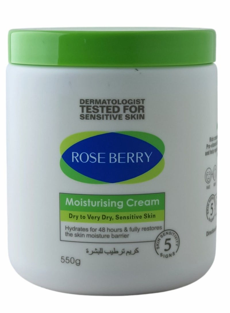 Moisturizing Cream Dry to Very Dry Sensitive Skin 550grams - pnsku/N70137926V/45/_/1735303637/616c19c0-01d6-44b9-95fa-a2feda215495