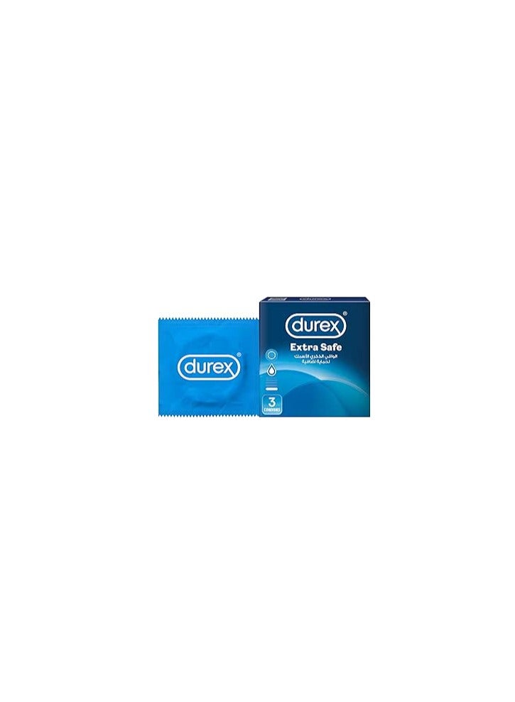 Durex - Extra Safe Condom Pack of 3 - Image 1