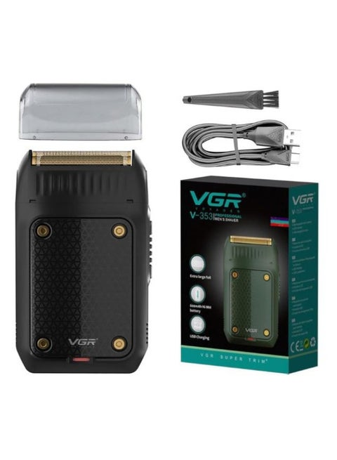Professional Rechargeable Foil Shaver, Black  - V-353 black