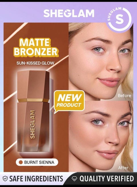 Sun Beam Matte Liquid Bronzer- Burnt Sienna