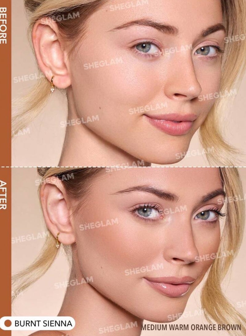 SHEGLAM Sun Beam Matte Liquid Bronzer- Burnt Sienna - Image 2