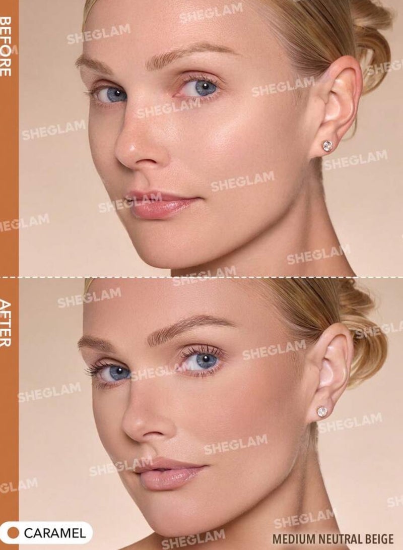 SHEGLAM Sun Beam Matte Liquid Bronzer- Caramel - Image 2