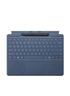 Surface Pro Signature Keyboard with Slim Pen sapphire English, for Surface Pro (11th Edition) compatibility with Surface Pro 10 for Business, Pro 9, & 8 SAPPHIRE