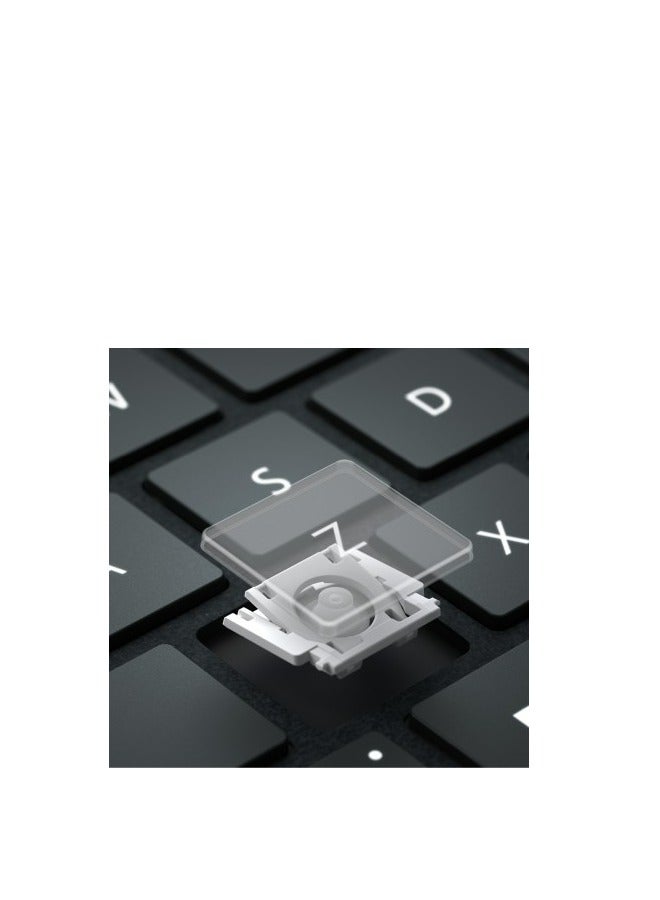 Microsoft - Surface Pro Signature Keyboard with Slim Pen sapphire English, for Surface Pro (11th Edition) compatibility with Surface Pro 10 for Business, Pro 9, & 8 SAPPHIRE - Image 1