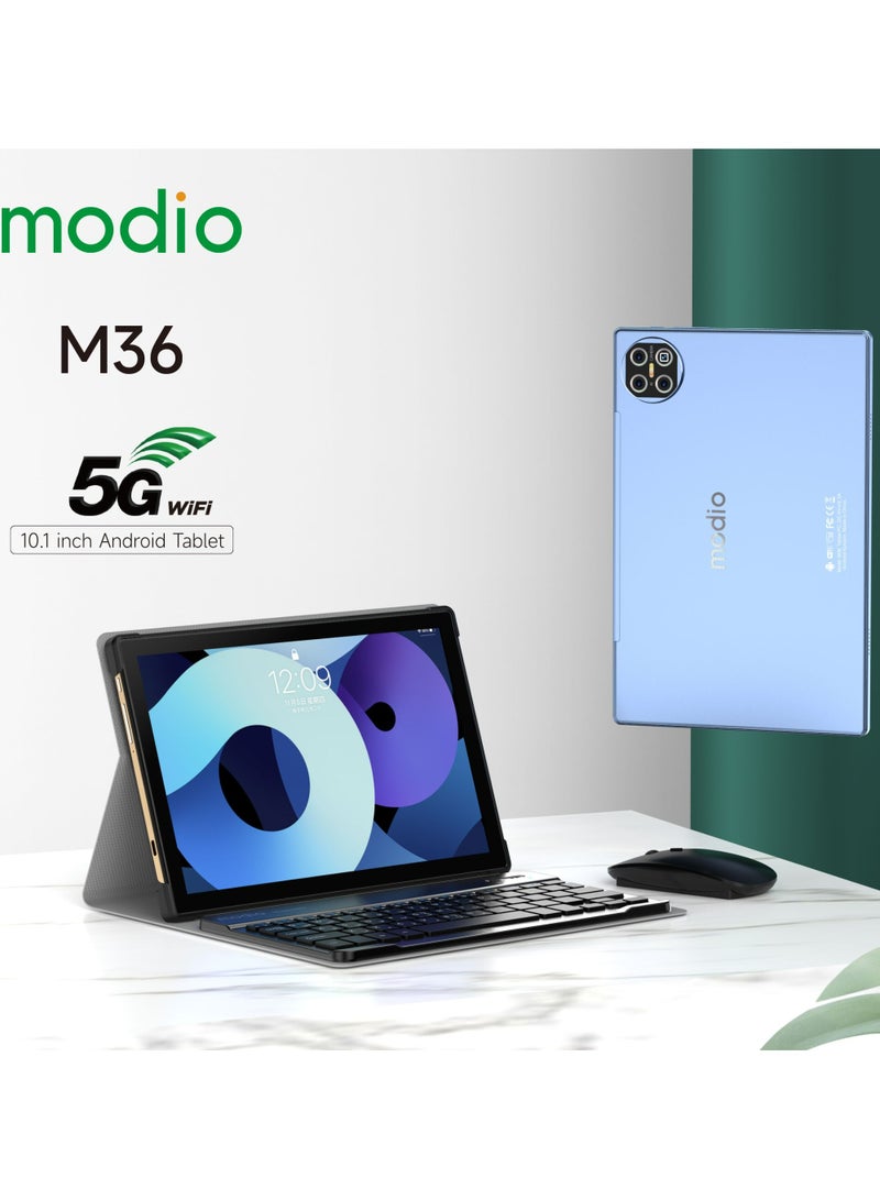 modio - M36 Tablet With 10.1 Inch Screen Dual SIM Grey, 12GB RAM 512GB 5G - Middle East Version With Gift - Image 1