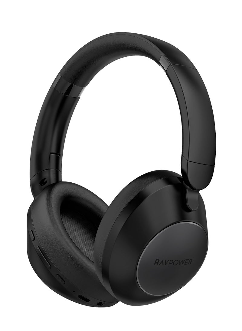 Anc Headphones With Up To 55 Hours Of Playtime black