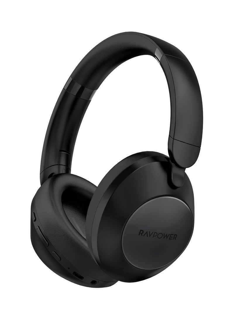 Anc Headphones With Up To 55 Hours Of Playtime black