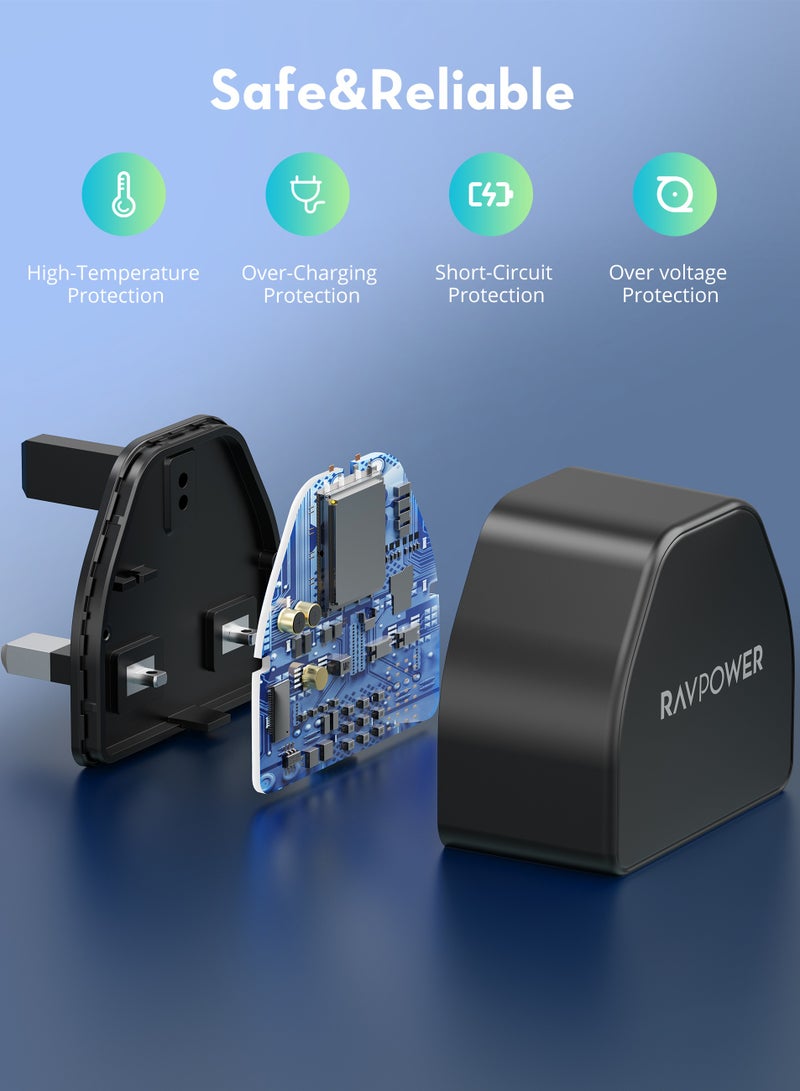 راف باور شاحن حائط USB-C بقوة 30 واط - Image 5