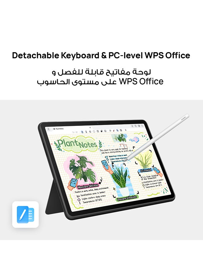 HUAWEI - MatePad 11.5 New PaperMatte Edition Tablet Space Gray 8GB RAM 256GB WIFI - Middle East Version + [ Free Keyboard + M-Pencil + Wireless Mouse + Backpack ] - Image 1