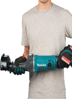 Makita Makita GS6000 Electric Straight Grinder 6 inch, Large Trigger Switch, 750W, 5.2kg Green  - Image 3