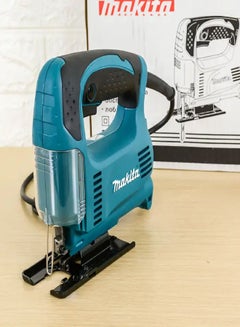ماكيتا Makita 4326 Jigsaw Cutter, For Wood, Steel, 450W, Cutting Capacity 65mm,1.8kg Green  - Image 5