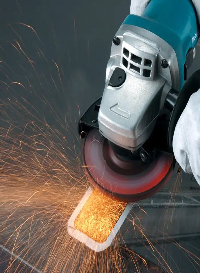 ماكيتا Makita 9558HNG Angle Grinder Machine 5 inch, Slide Switch, 840W, 11000rpm, 2.1kg Green  - Image 2