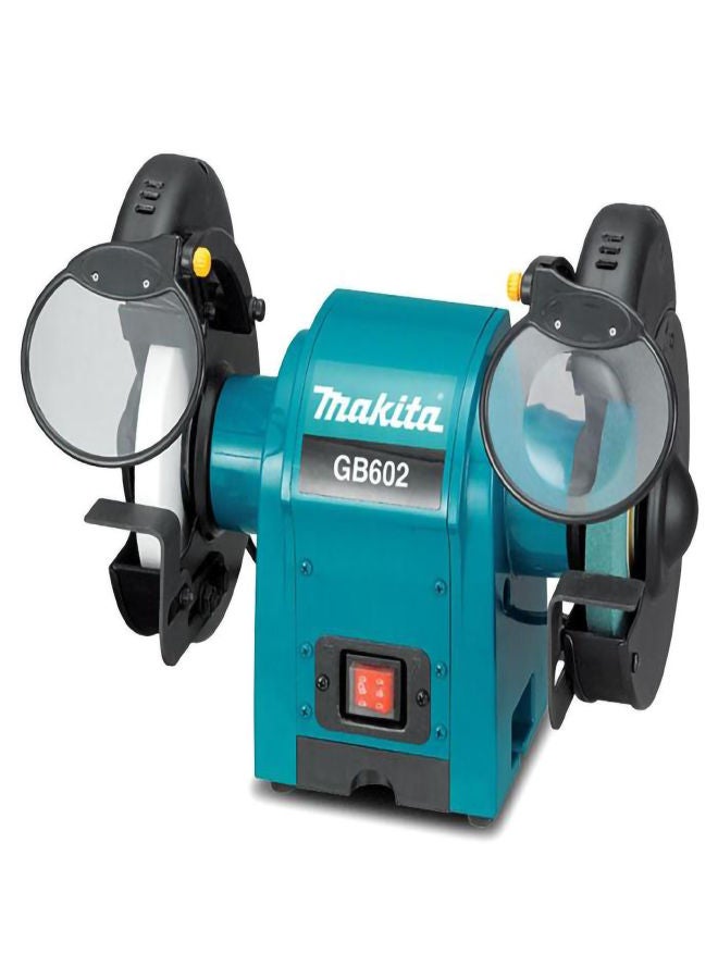 Makita GB602 Bench Grinder Machine 150mm (6 inch), 250W, 2850 rpm, 9.2 kg Green - Image 1